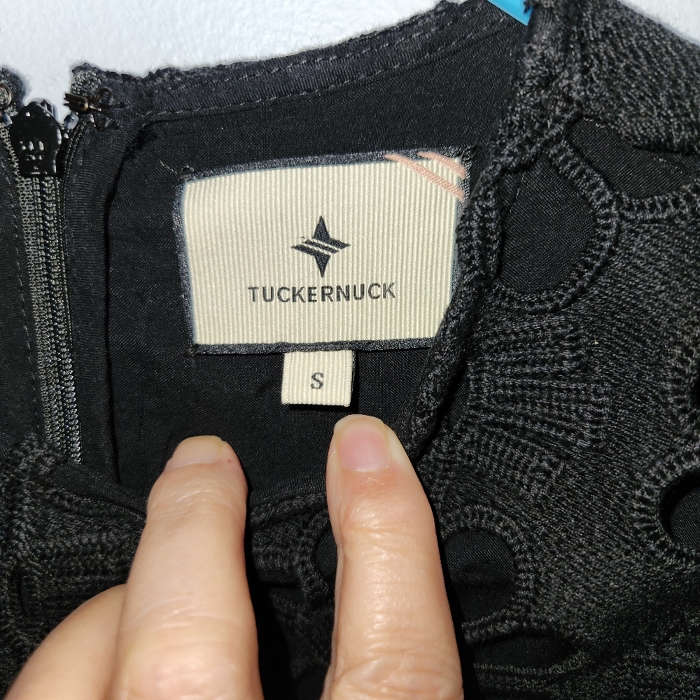 NWT Tuckernuck Noir Eyelet Hutton Dress - Picture 10 of 10
